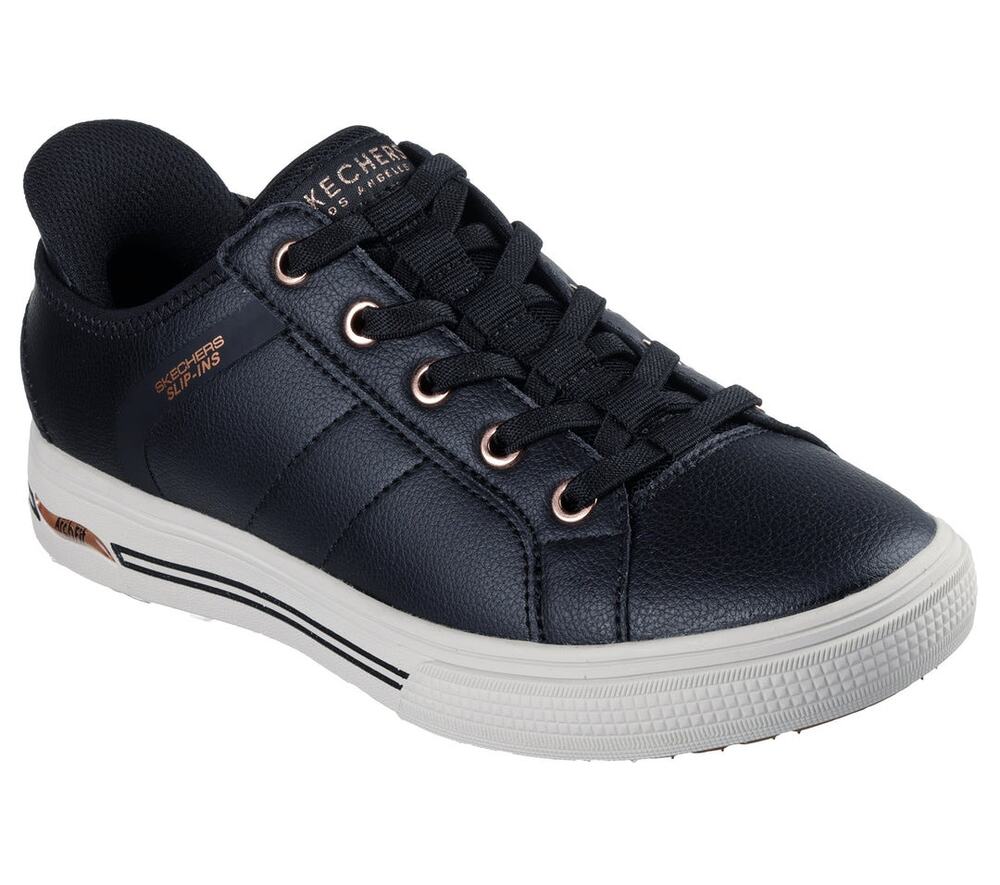 NEW! 10 SKECHERS SLIP-INS: ARCH FIT ARCADE - EASE-N Black